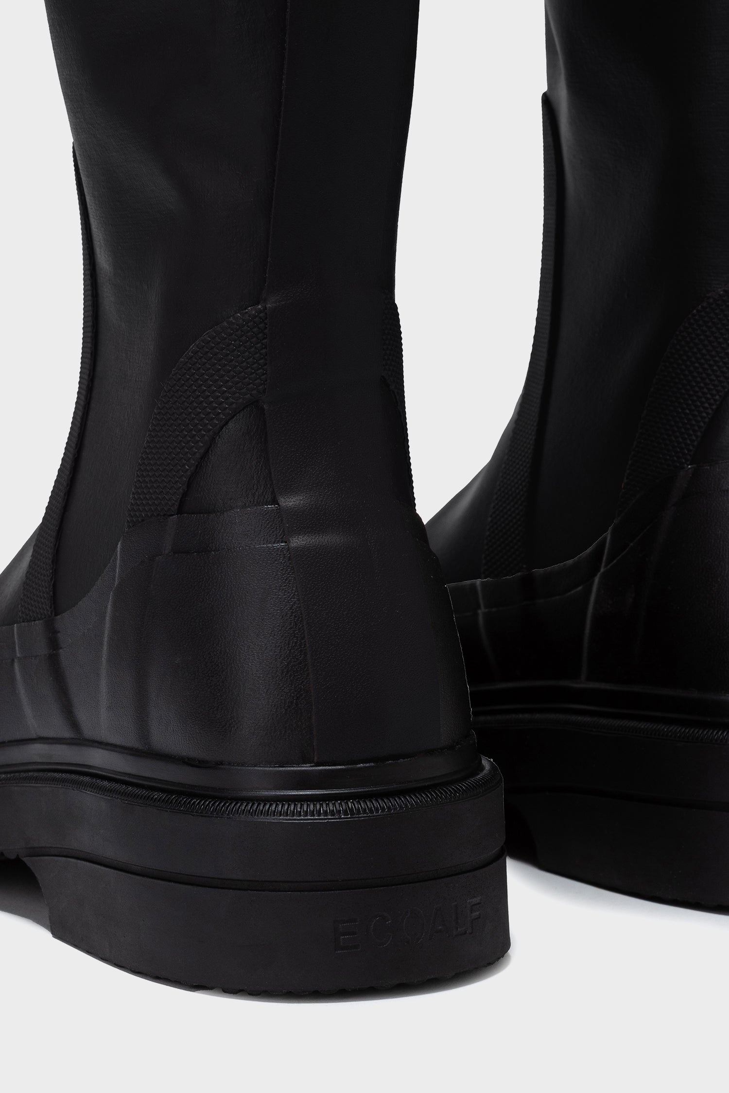 Stivali da pioggia alti Ana María Total Black | ECOALF