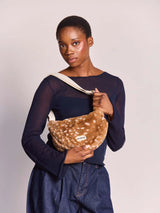 Andrea fawn faux fur Crossbody bag | Hindbag