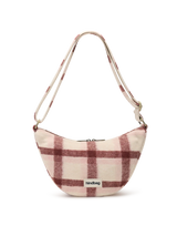 Andrea pink tartan Crossbody bag | Hindbag