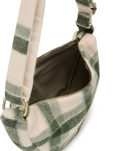 Andrea green tartan Crossbody bag | Hindbag