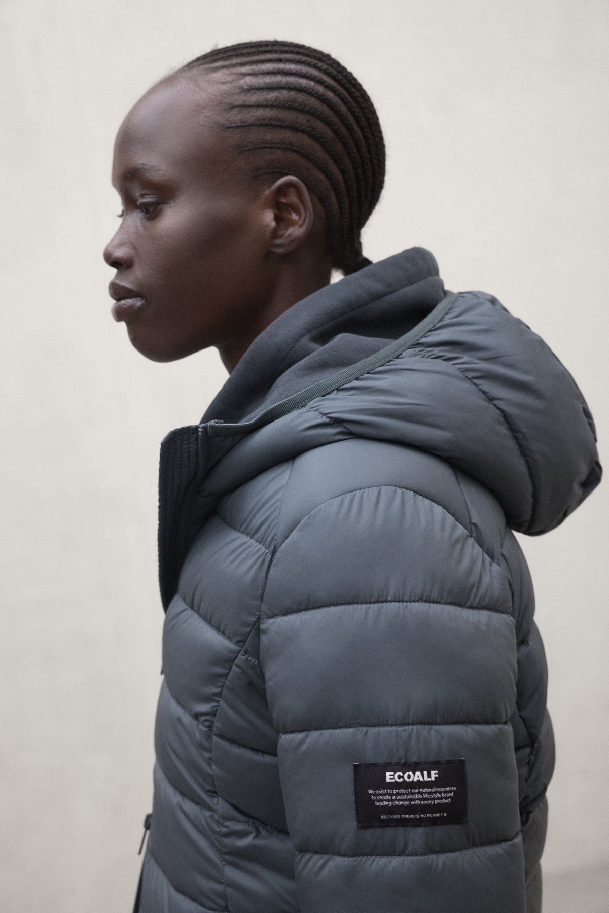 Giacca da donna Aspenalf Khaki Scuro | ECOALF