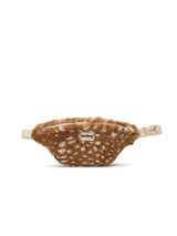 Augustin fawn faux fur bum bag | Hindbag
