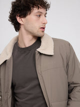 Jacket Aviator Light Mud Man | MAZINE