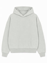 Hoodie mit Rückenprint Light Aqua/Off The Grid | MAZINE