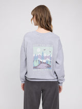 Sweatshirt Back Print GreyMel/OffTheGrid | MAZINE