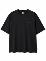 T-Shirt schwarzer Aufdruck Schwarz/ Off The Grid | MAZINE
