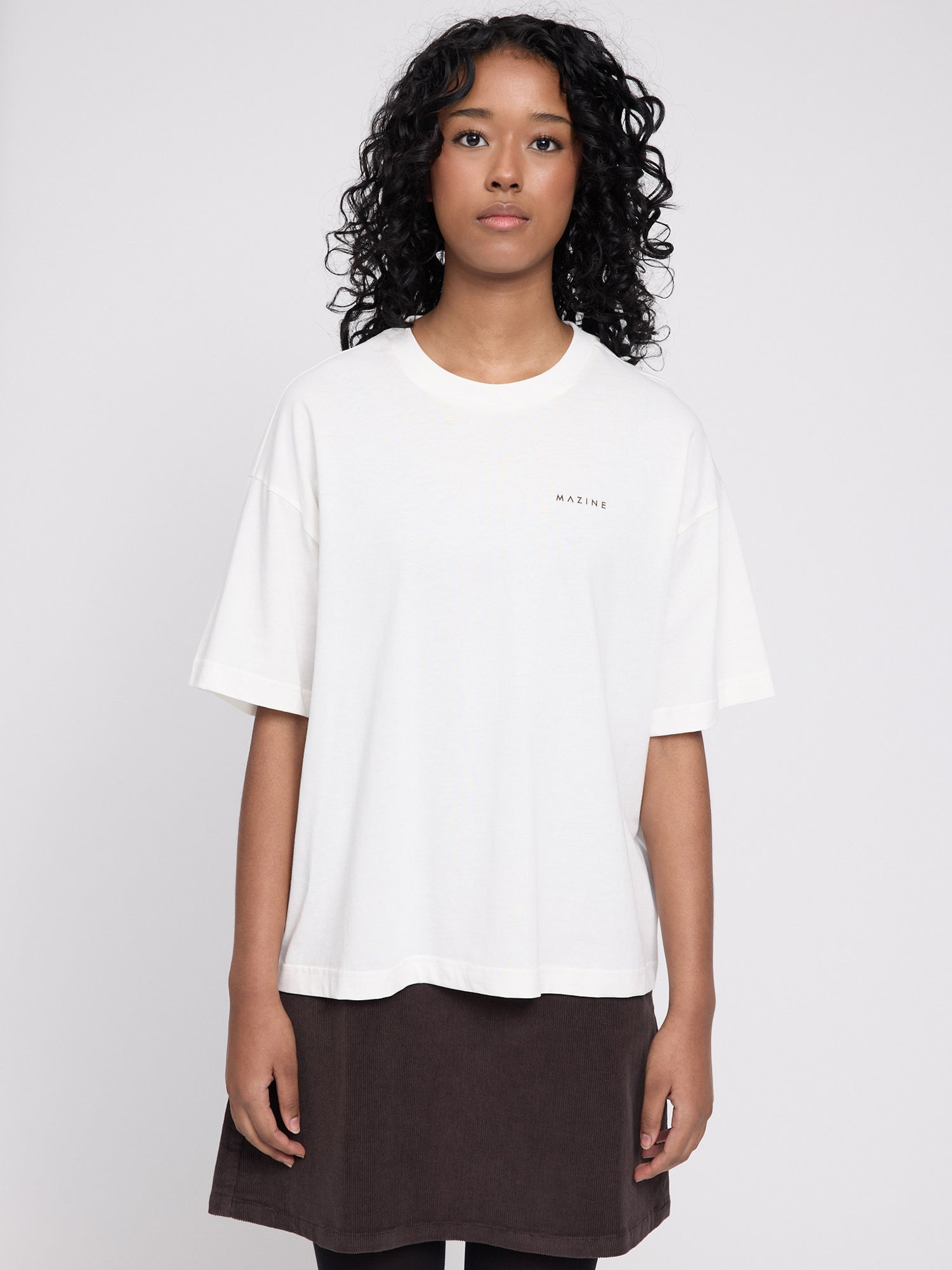TShirt BackPrint Theme whiteCoffee Cotton | MAZINE