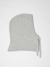 Balaclava Hood Grey Mel GOTS | Lanius
