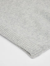 Balaclava Hood Grey Mel GOTS | Lanius