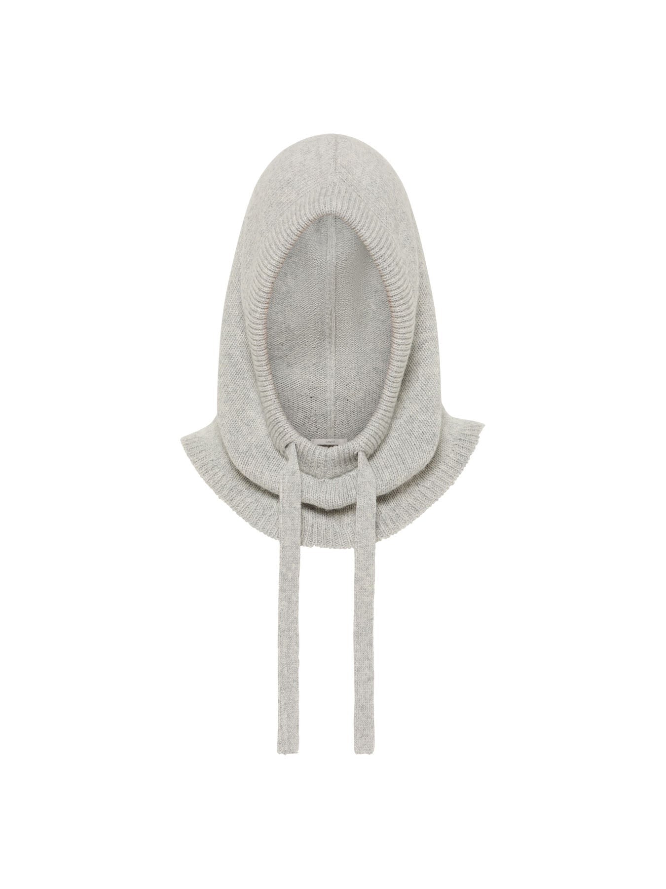 Balaclava Hood Grey Mel GOTS | Lanius