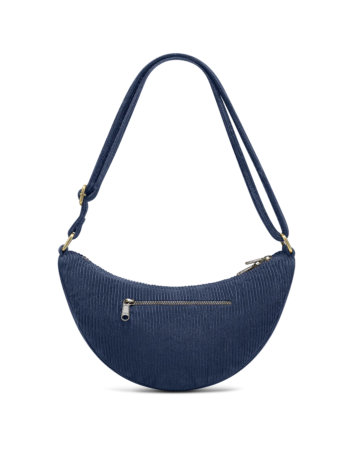 Andrea Fourrure Velours Marine | HINDBAG