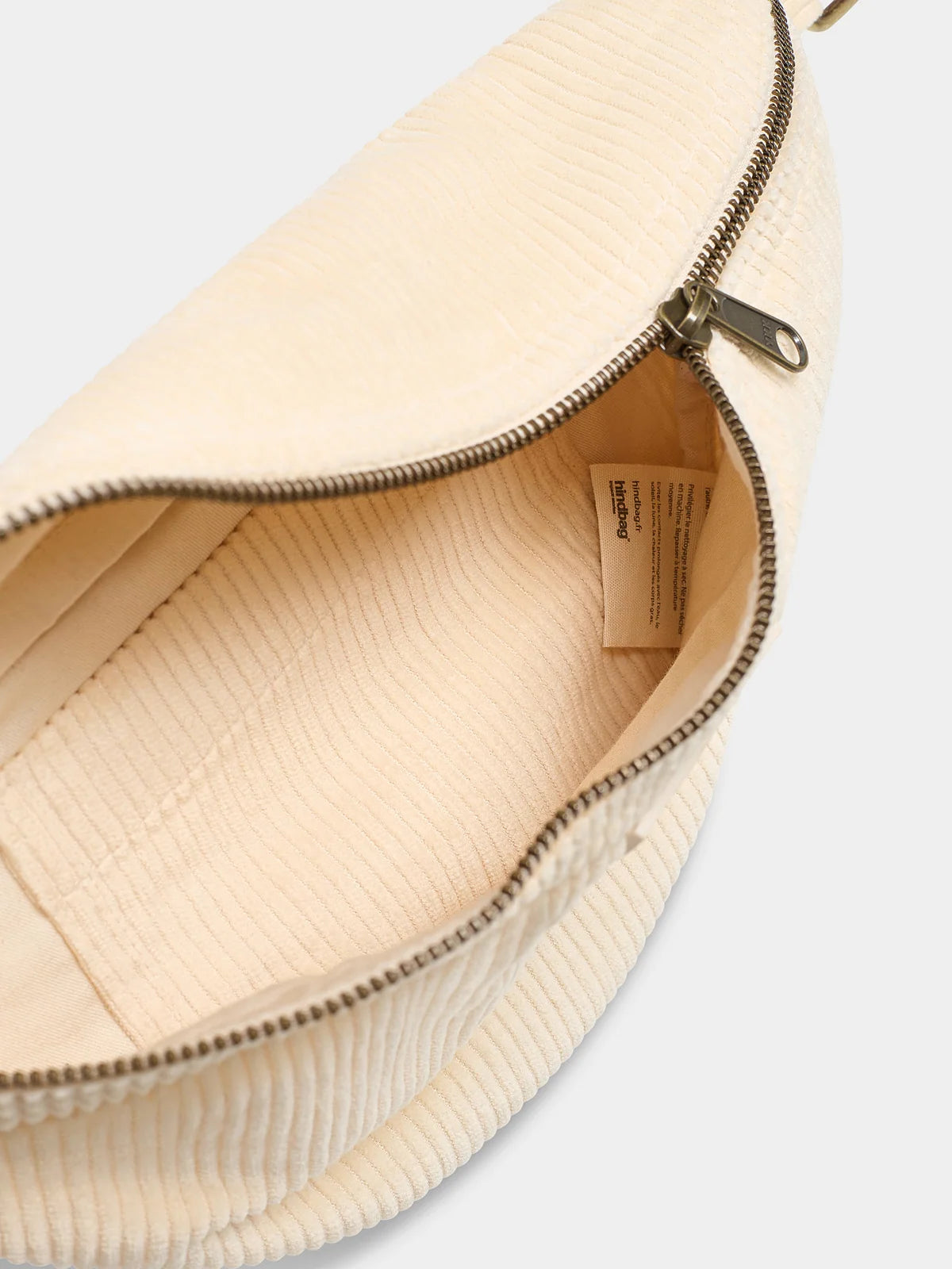 Sasha cream corduroy Bum Bag | Hindbag