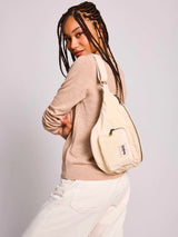 Sofia cream corduroy Bum bag | Hindbag