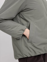 Giacca Imbottita Sherpa Naturale/Bottiglia Chiaro | MAZINE