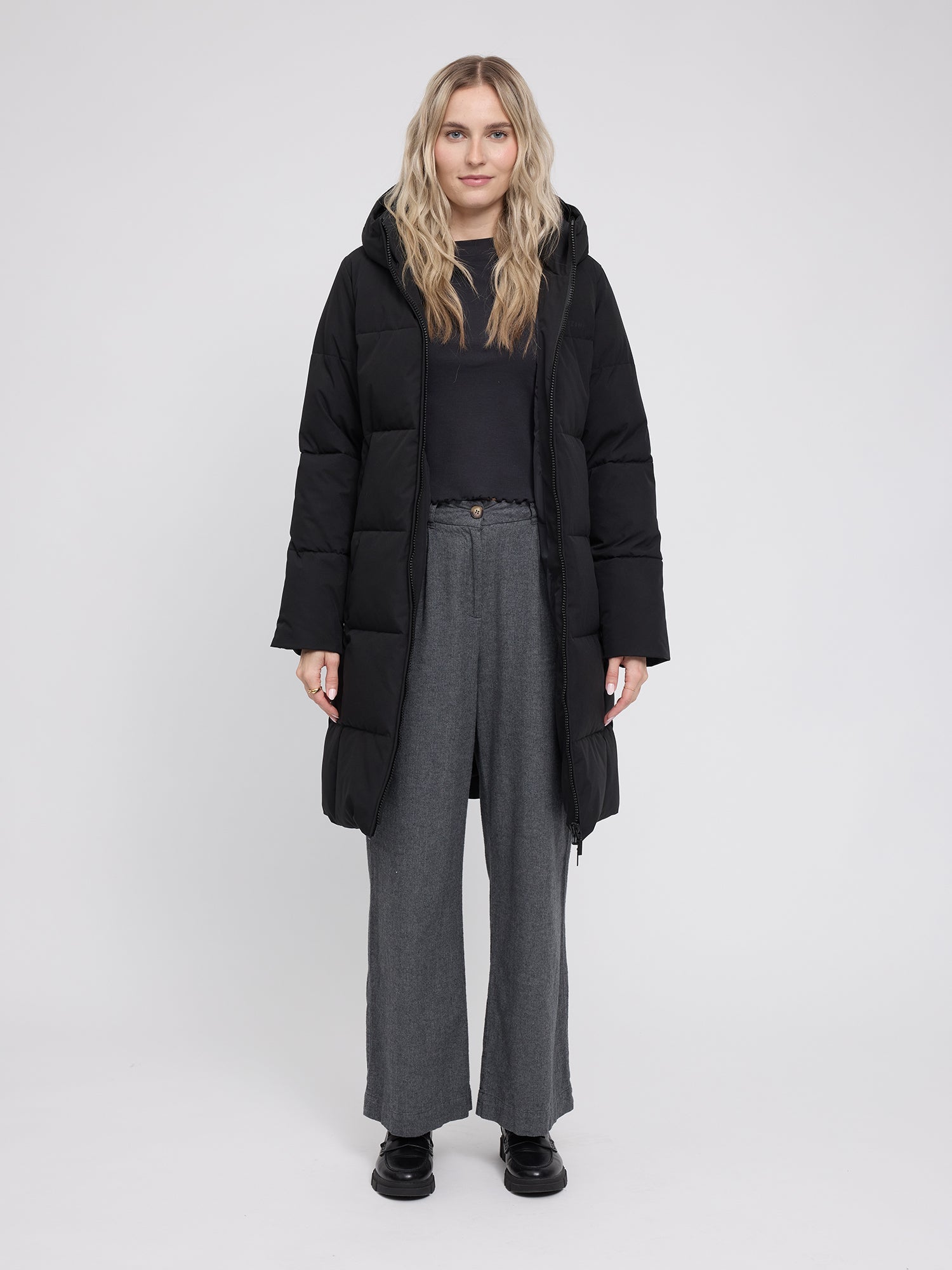 Piumino Basic Donna Nero | MAZINE