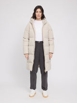 Giubbotto Puffer Basic in Piuma Grigio Donna | MAZINE
