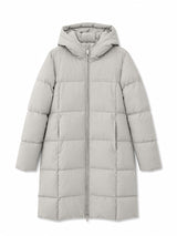 Giubbotto Puffer Basic in Piuma Grigio Donna | MAZINE