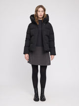 Giacca Puffer Basic Donna Nera | MAZINE