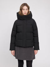 Giacca Puffer Basic Donna Nera | MAZINE