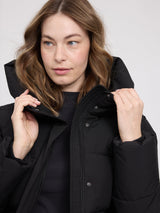 Giacca Puffer Basic Donna Nera | MAZINE