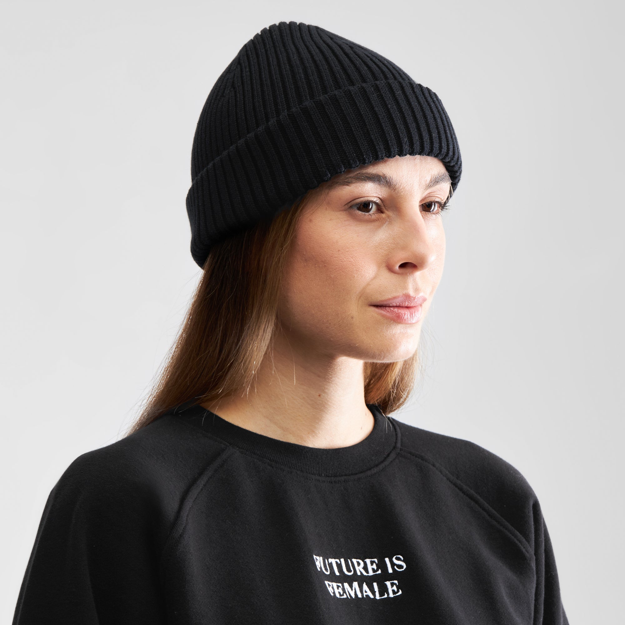 Beanie Rutvik Schwarz | DEDICATED