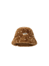 Bob the Bucket Hat fawn faux fur | Hindbag