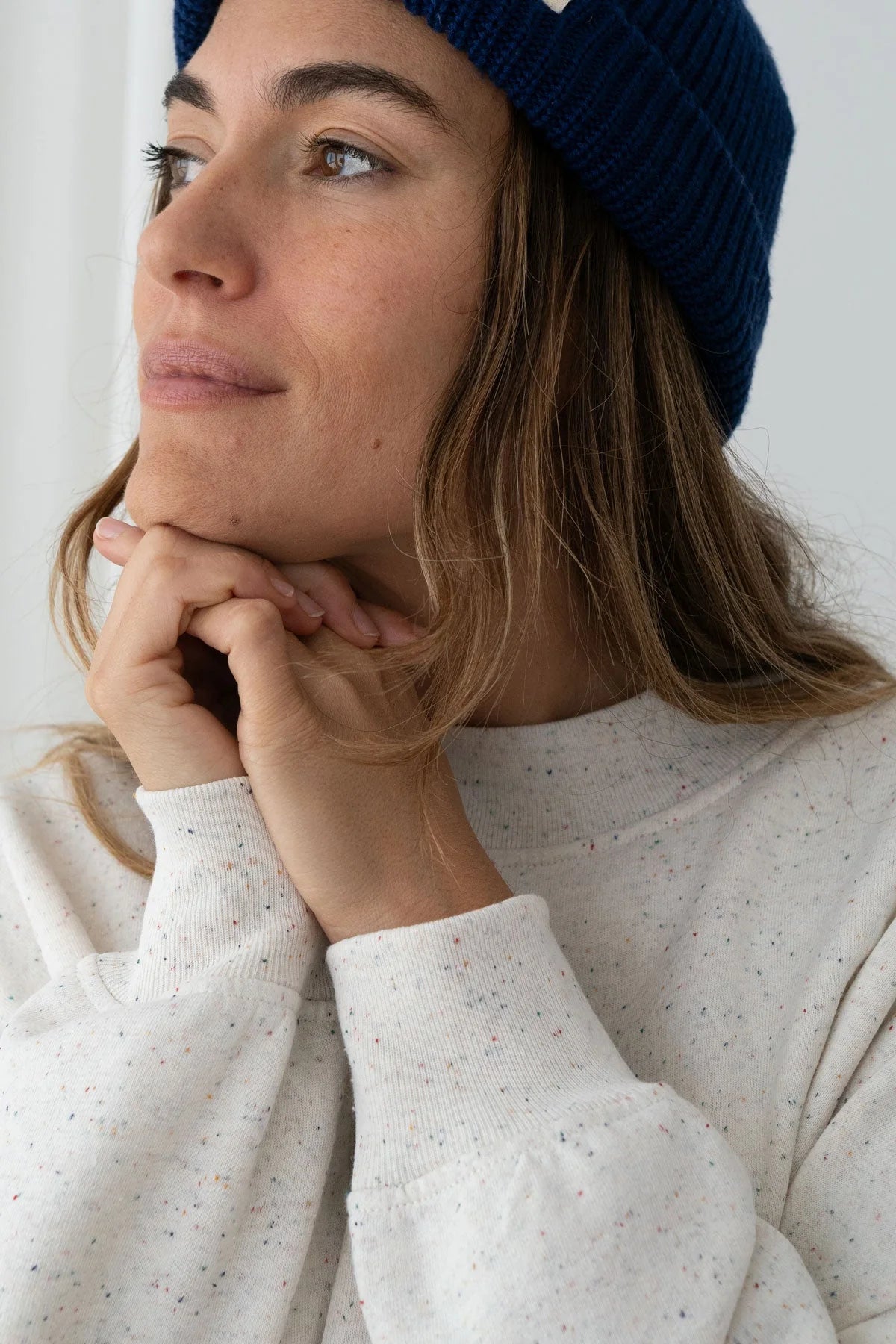 Bobitz Ecru Sweater | TWOTHIRDS