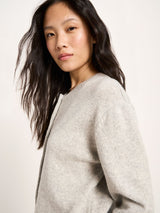 Cardigan Boxy Grey Mel | Lanius