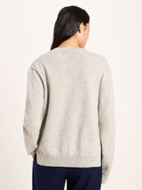 Cardigan Boxy Grey Mel | Lanius