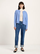 Cardigan Boxy Light Blue | Lanius