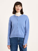 Cardigan Boxy Light Blue | Lanius