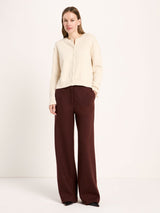 Cardigan Boxy Off White | Lanius