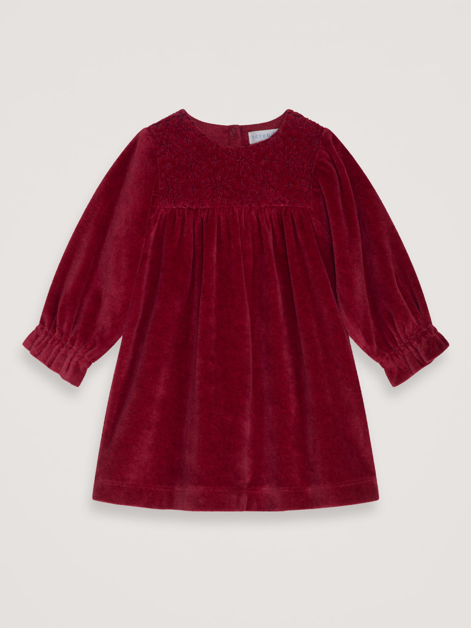 Baby Celebration Dress Red | SERENDIPITY