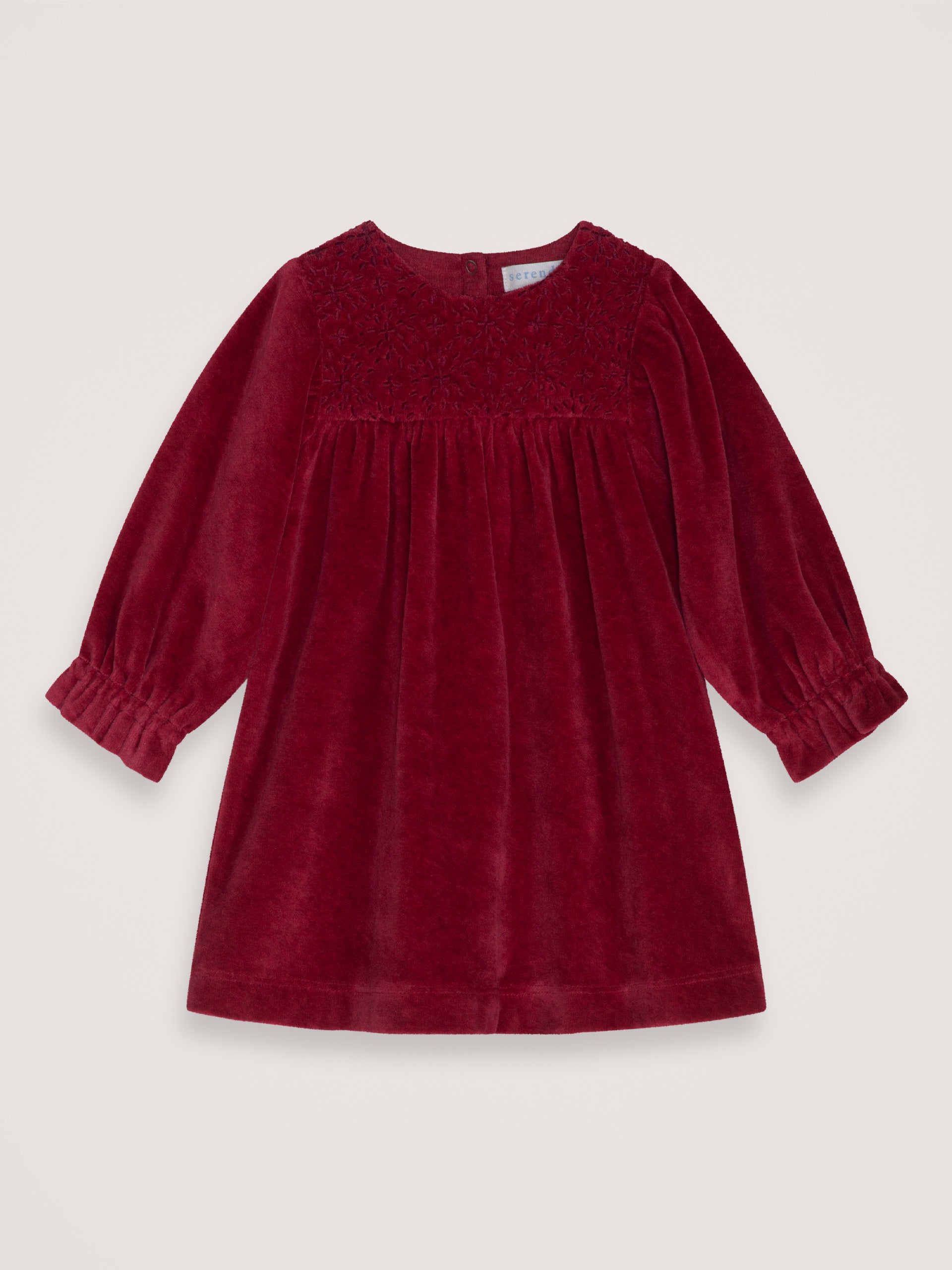 Baby Celebration Dress Red | SERENDIPITY