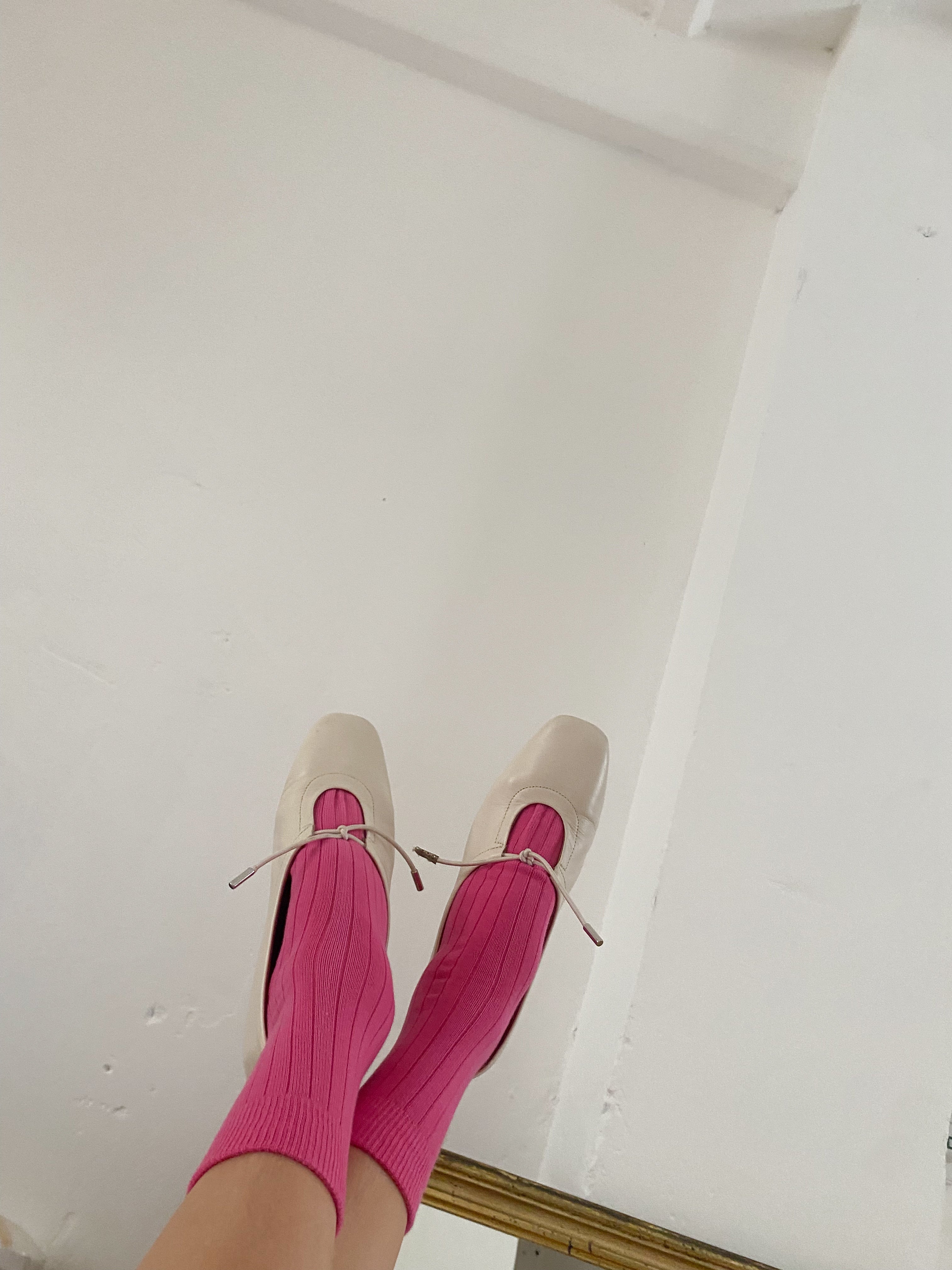 Canale Unisex Socken – Fucsia | Jutelaune