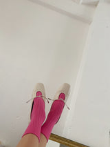 Canale Unisex Socken – Fucsia | Jutelaune