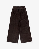 Wide-Leg Corduroy Trousers Chocolate Brown | Rotholz