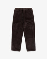 Wide-Leg Corduroy Trousers Chocolate Brown | Rotholz