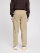 Chino Trousers Light Khaki Women's in Cotton | MAZINE