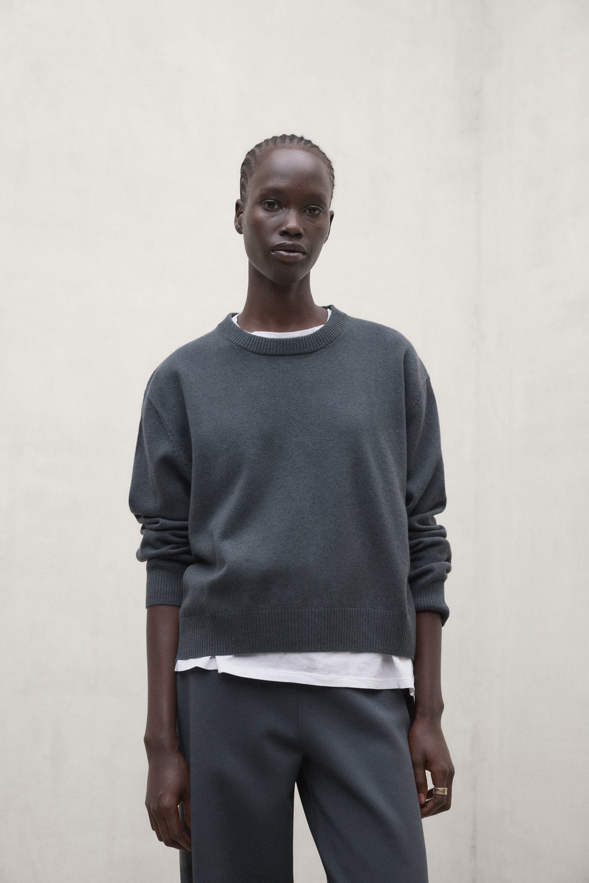 Maglione da donna Cosmos verde militare scuro | ECOALF
