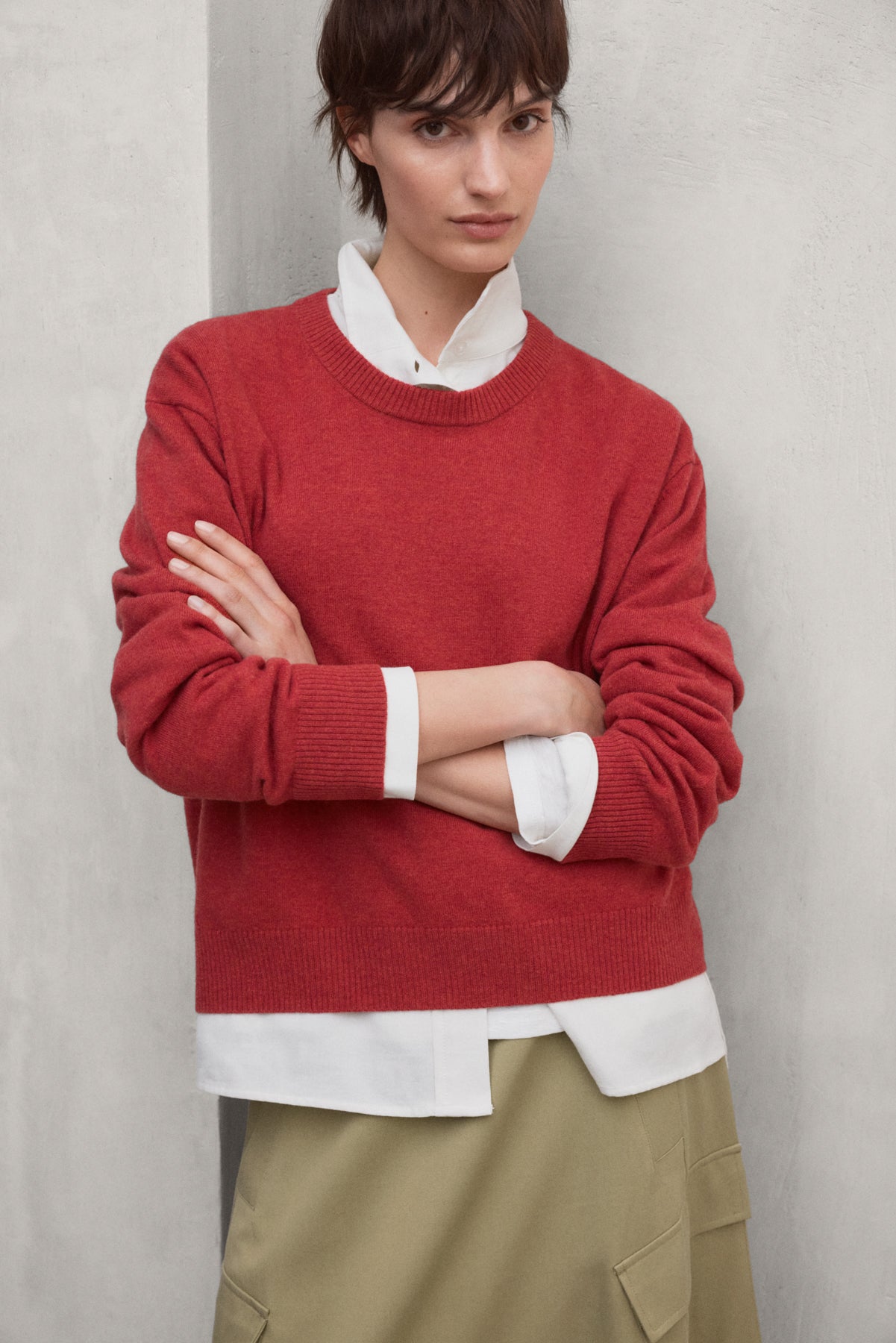 Maglione da donna Cosmos arancione scuro | ECOALF
