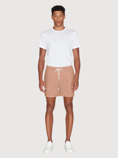 Swim Short Men Brown Recycled Polyester | Knowledge Cotton Apparel