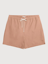 Swim Short Men Brown Recycled Polyester | Knowledge Cotton Apparel