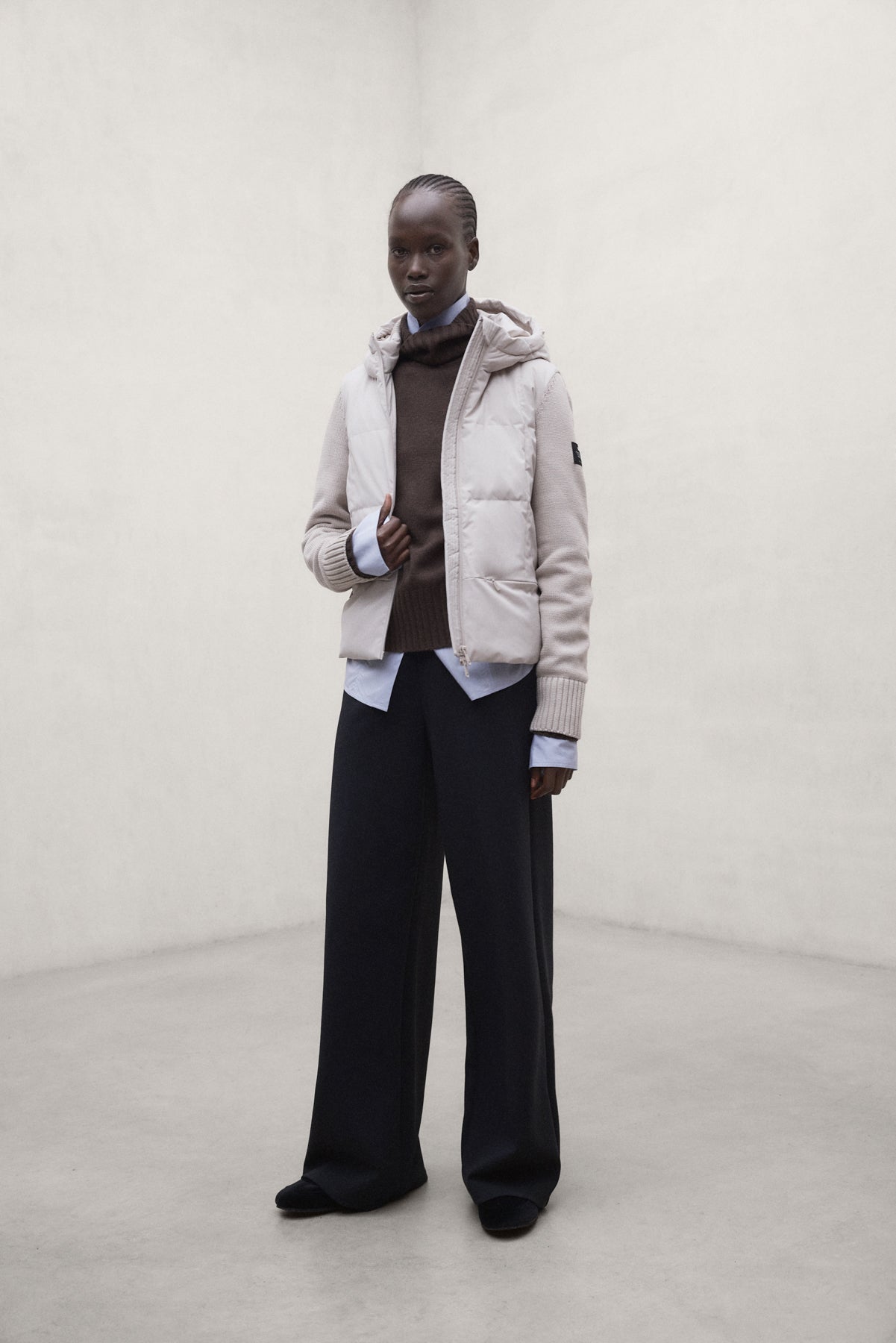 Giacca ibrida da donna Deni Washed Stone | ECOALF