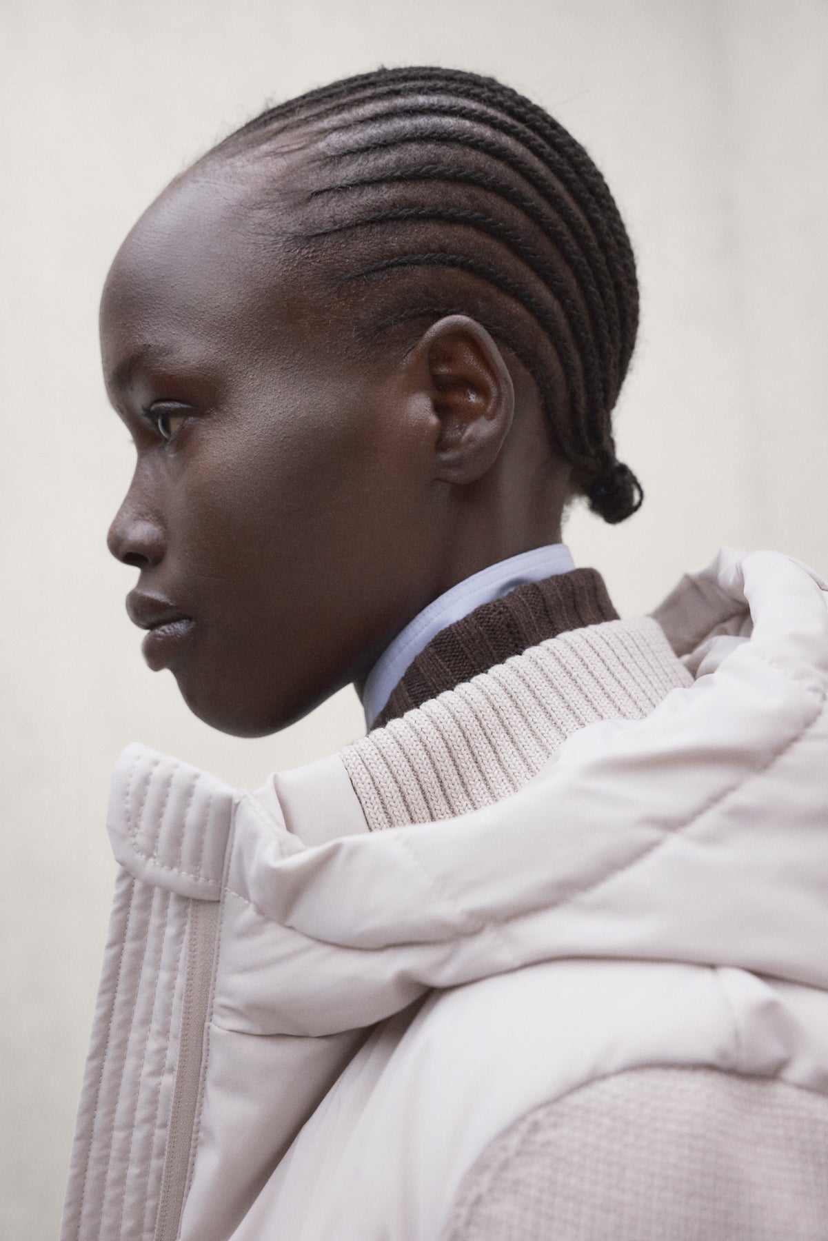 Giacca ibrida da donna Deni Washed Stone | ECOALF
