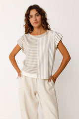 Top Ekai Beige Woman Gots Cotton | Skfk