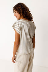 Top Ekai Beige Woman Gots Cotton | Skfk