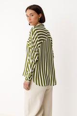 Hemd Ekia Stripes Damen Lenzing | Skfk