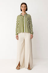 Hemd Ekia Stripes Damen Lenzing | Skfk