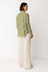 Hemd Ekia Stripes Damen Lenzing | Skfk